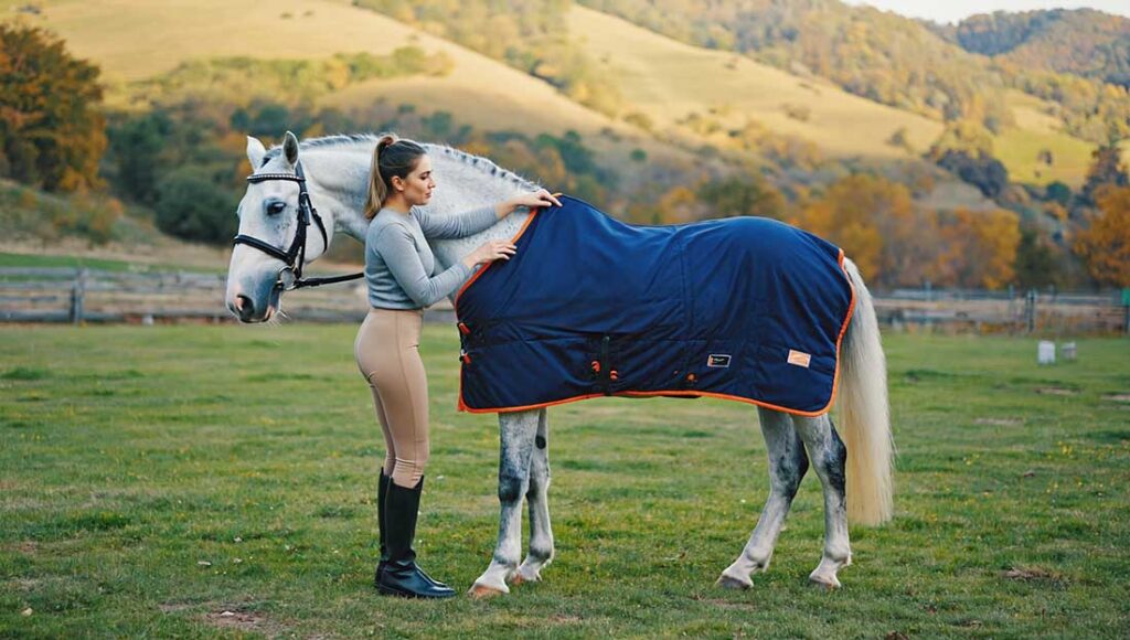 how to measure horse for blanket